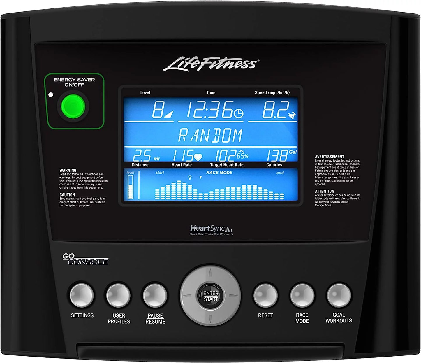 E3 Elliptical Cross Trainer with Go Console