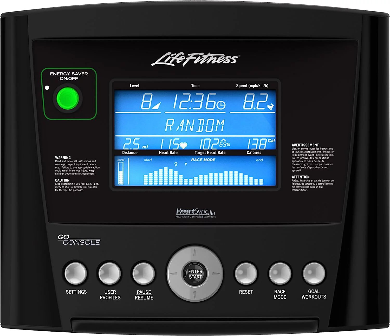 E3 Elliptical Cross Trainer with Go Console